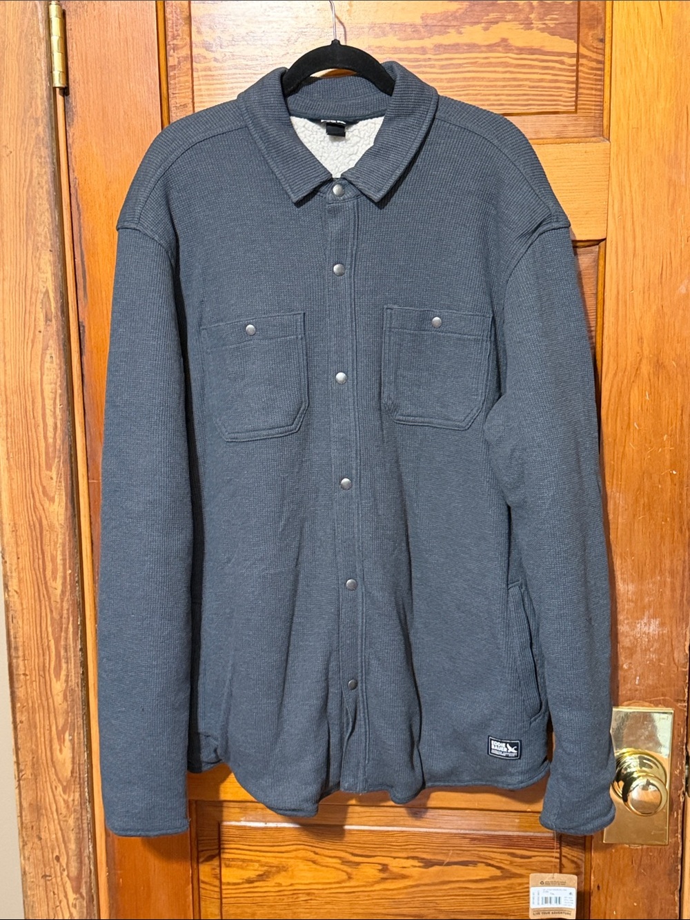 NWT Mens Eddie Bauer Shacket Shirt Jacket Size XL Tall